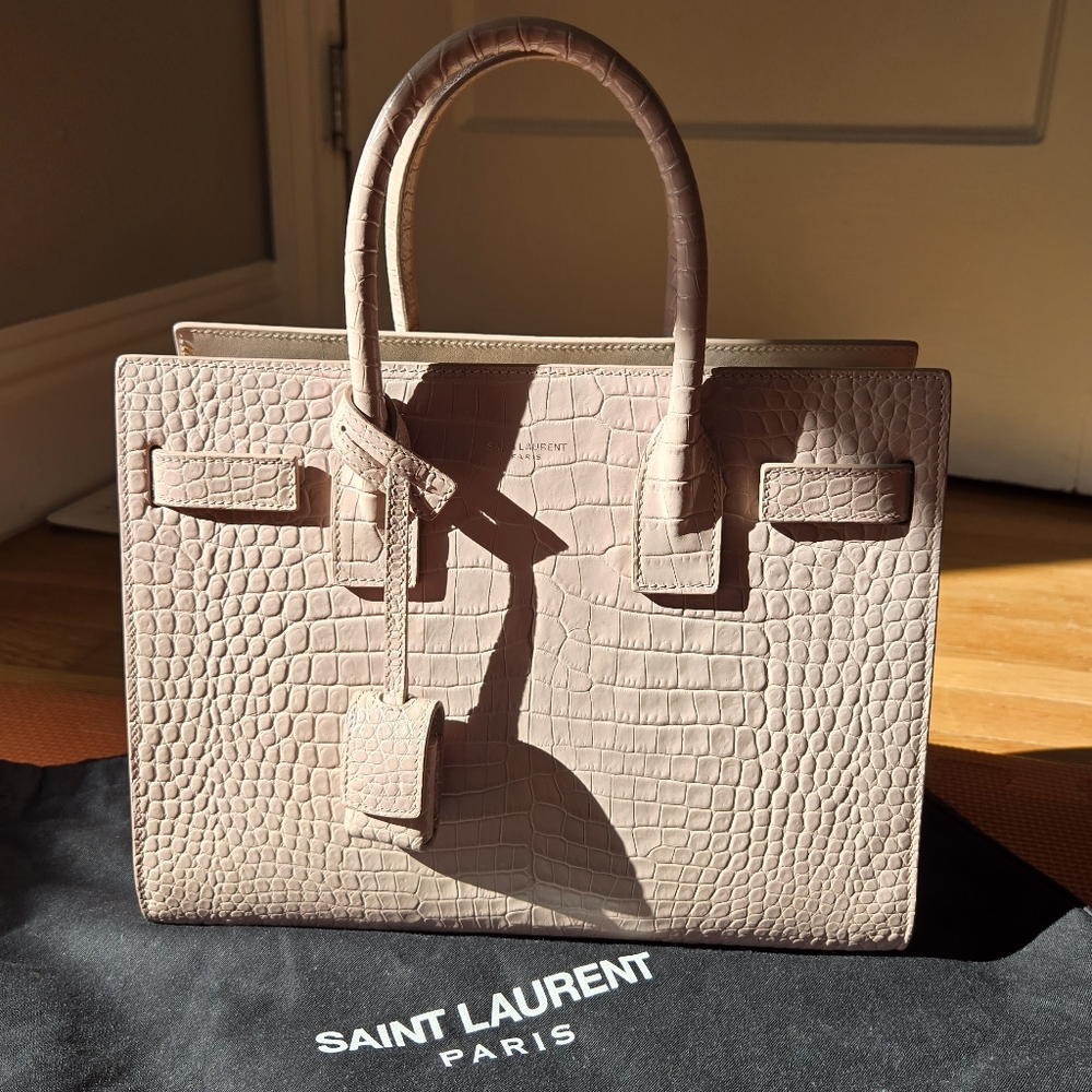 Authentic YSL Sac Du Jour Nano Tote